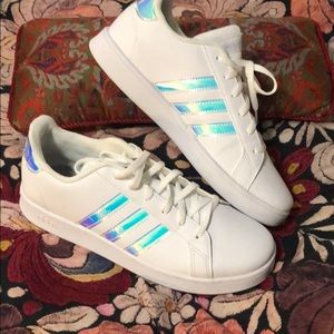 Iridescent Adidas Superstars